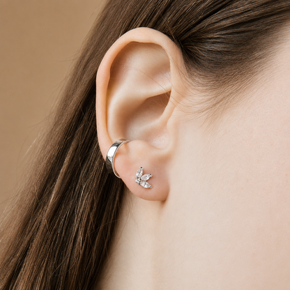 Arya Petal Stud Earrings
