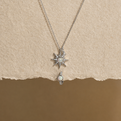 Opal Sun & Moon Jewelry Set