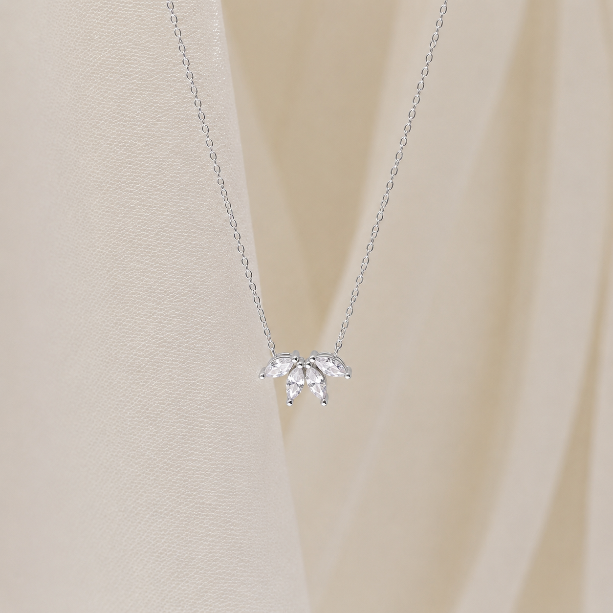 Marquise Diamond Necklace