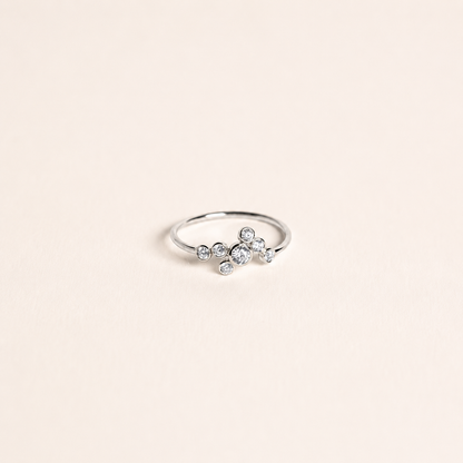 Cluster Birthstone Ring