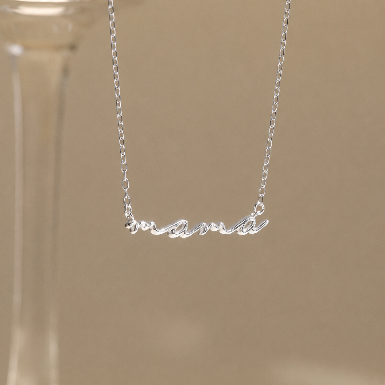 Personalize Your Style with the Whimsical 3D Bubble Name Necklace