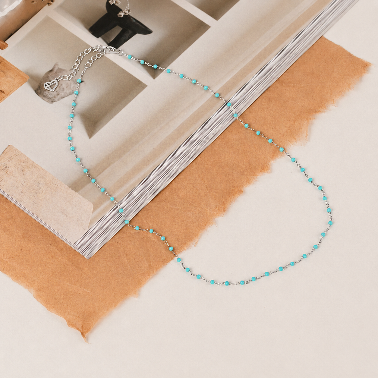 Turquoise Station Necklace