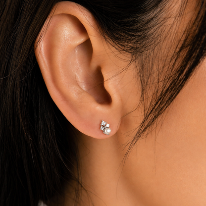 Angelina Pearl Stud Earrings