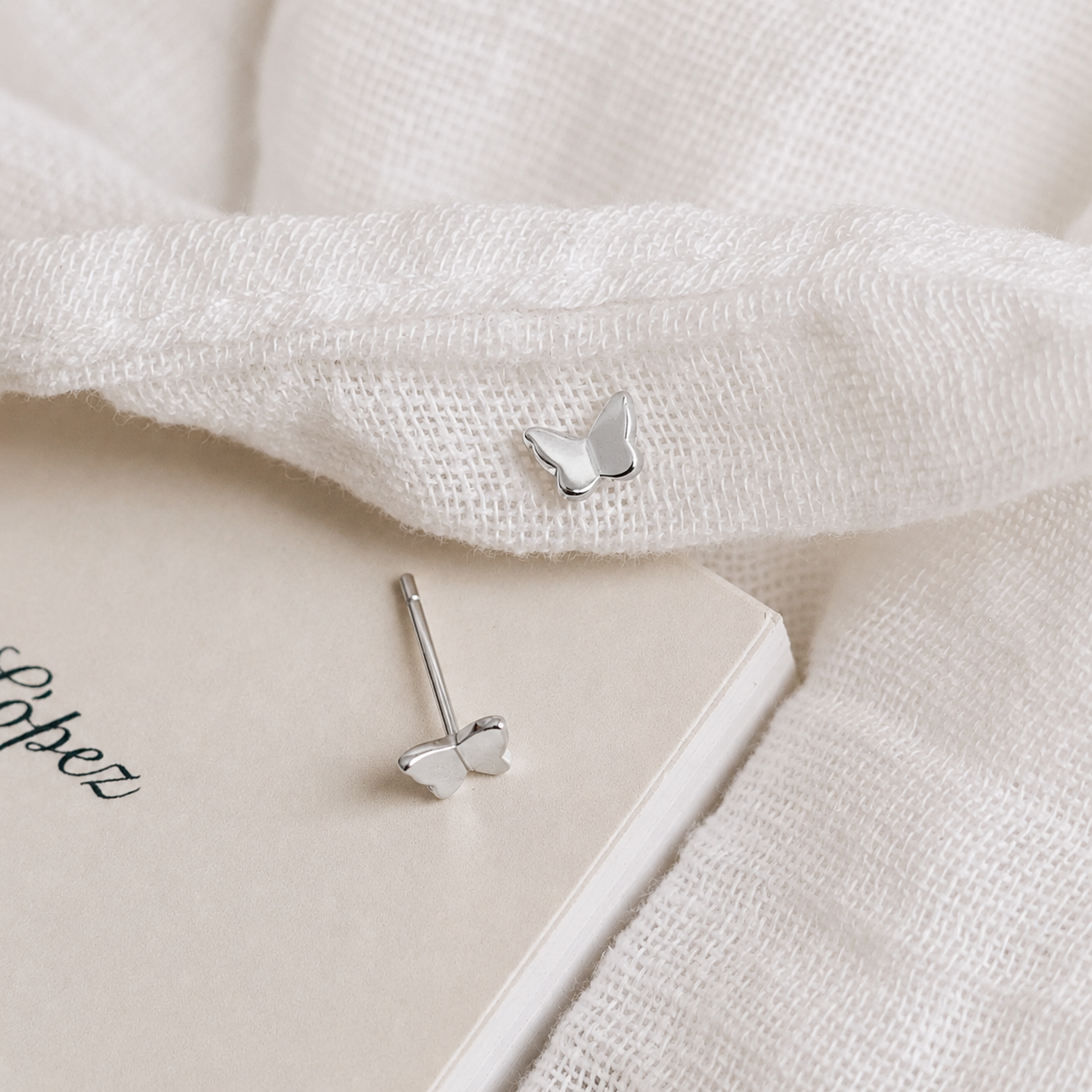 Emilia Butterfly Studs