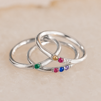 Mini Birthstone Ring