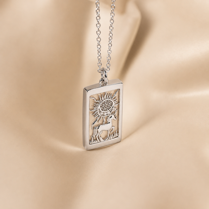 Sun & Moon Tarot Necklace