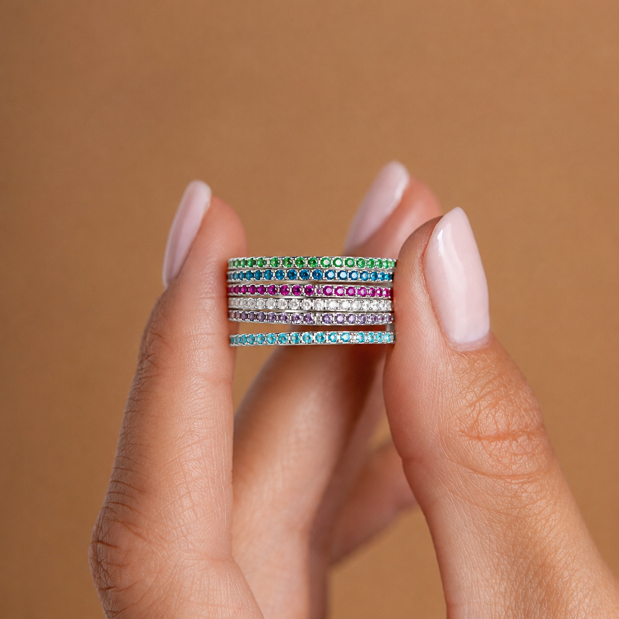 Eternity Birthstone Ring
