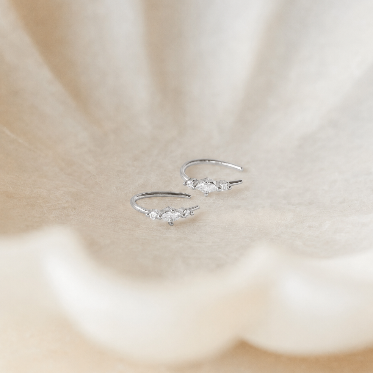Amaya Diamond Threader Earrings
