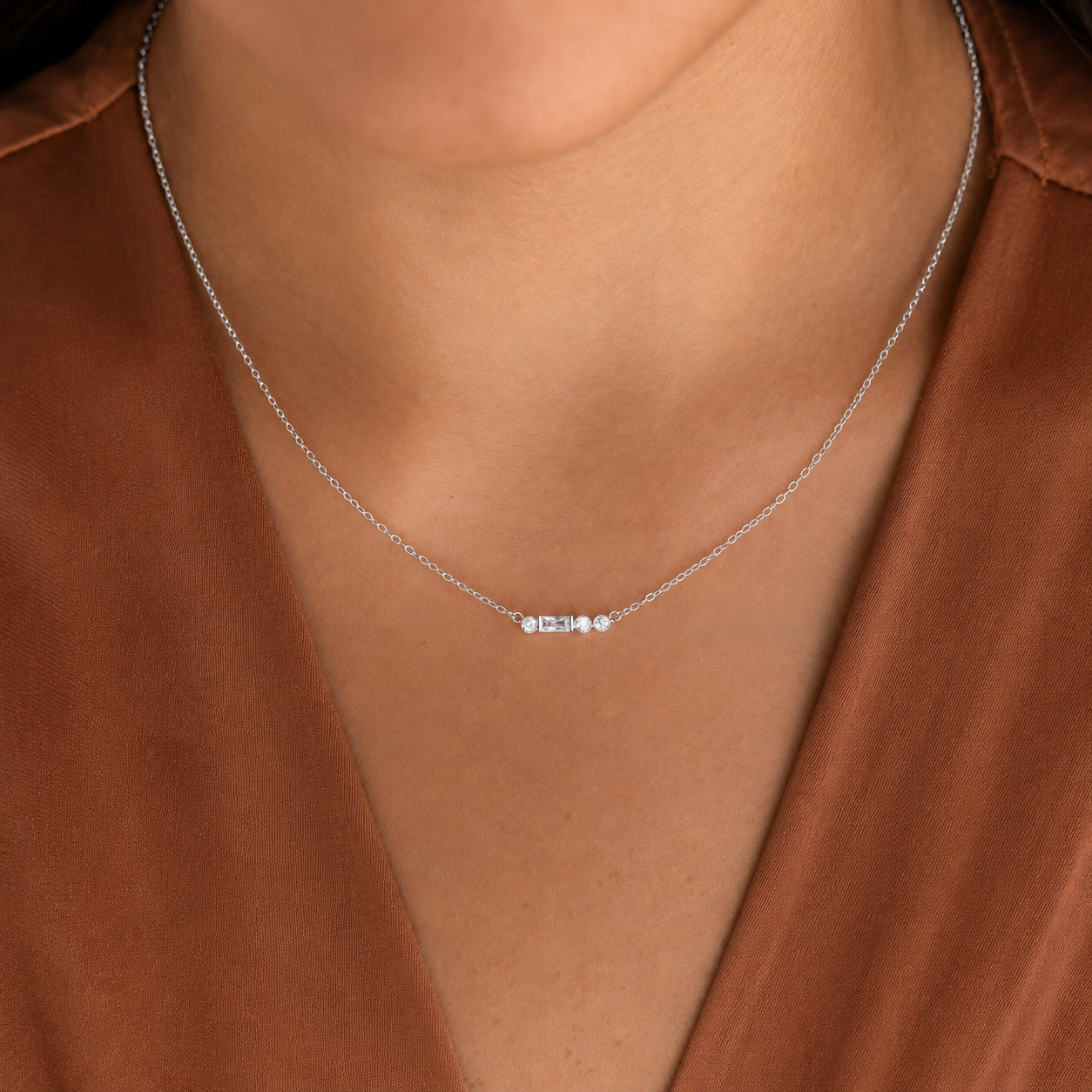 Initial Morse Code Necklace