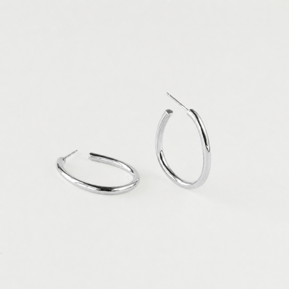 Anine Oval Hoops