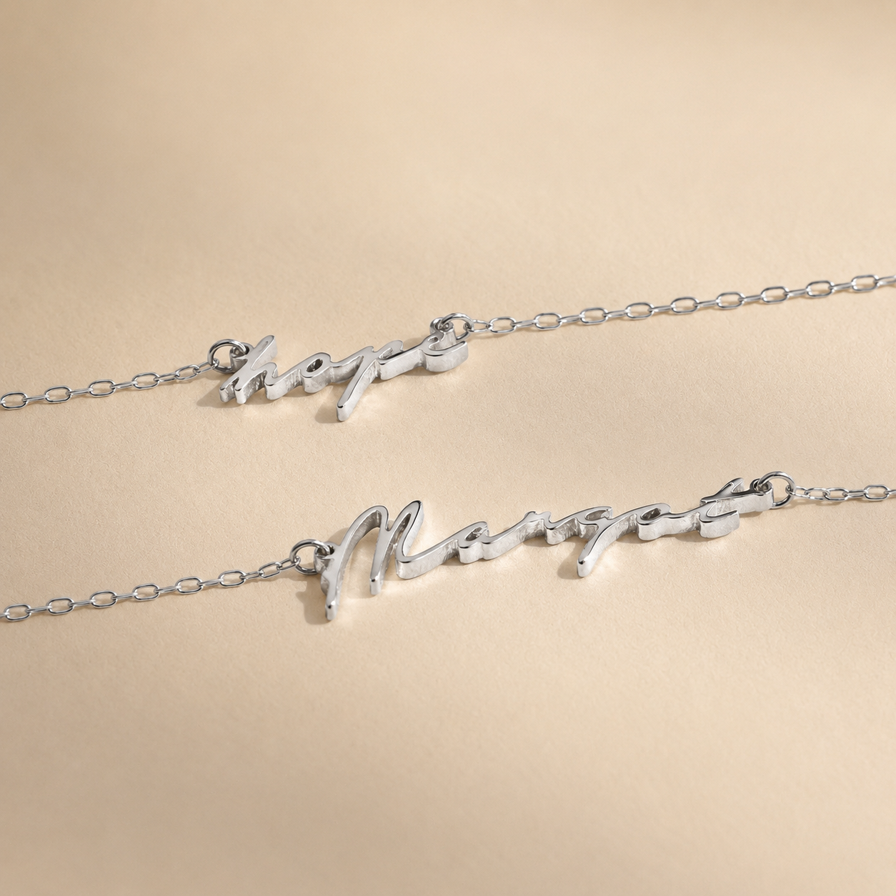 Tiny Venice Name Necklace