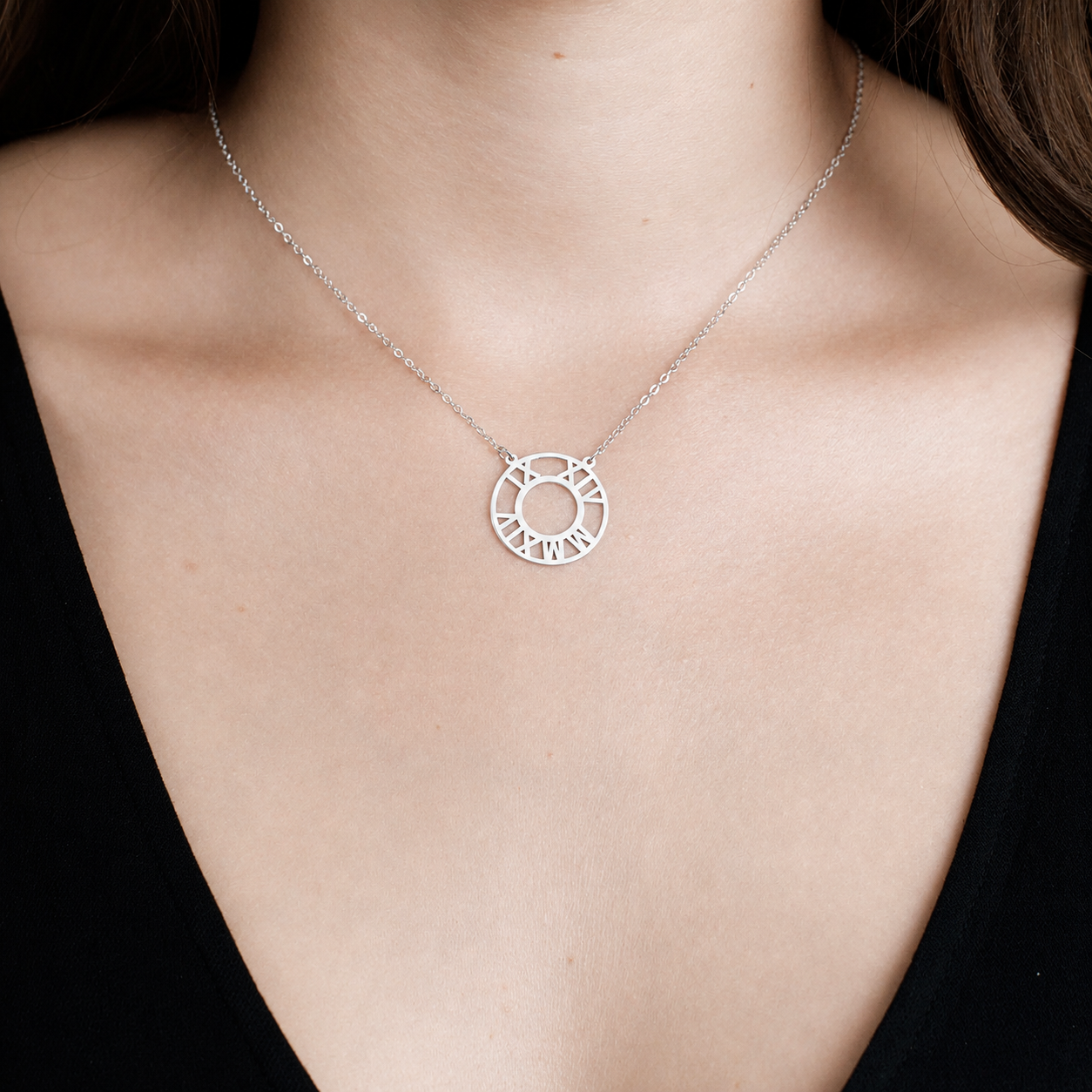 Roman Numerals Necklace