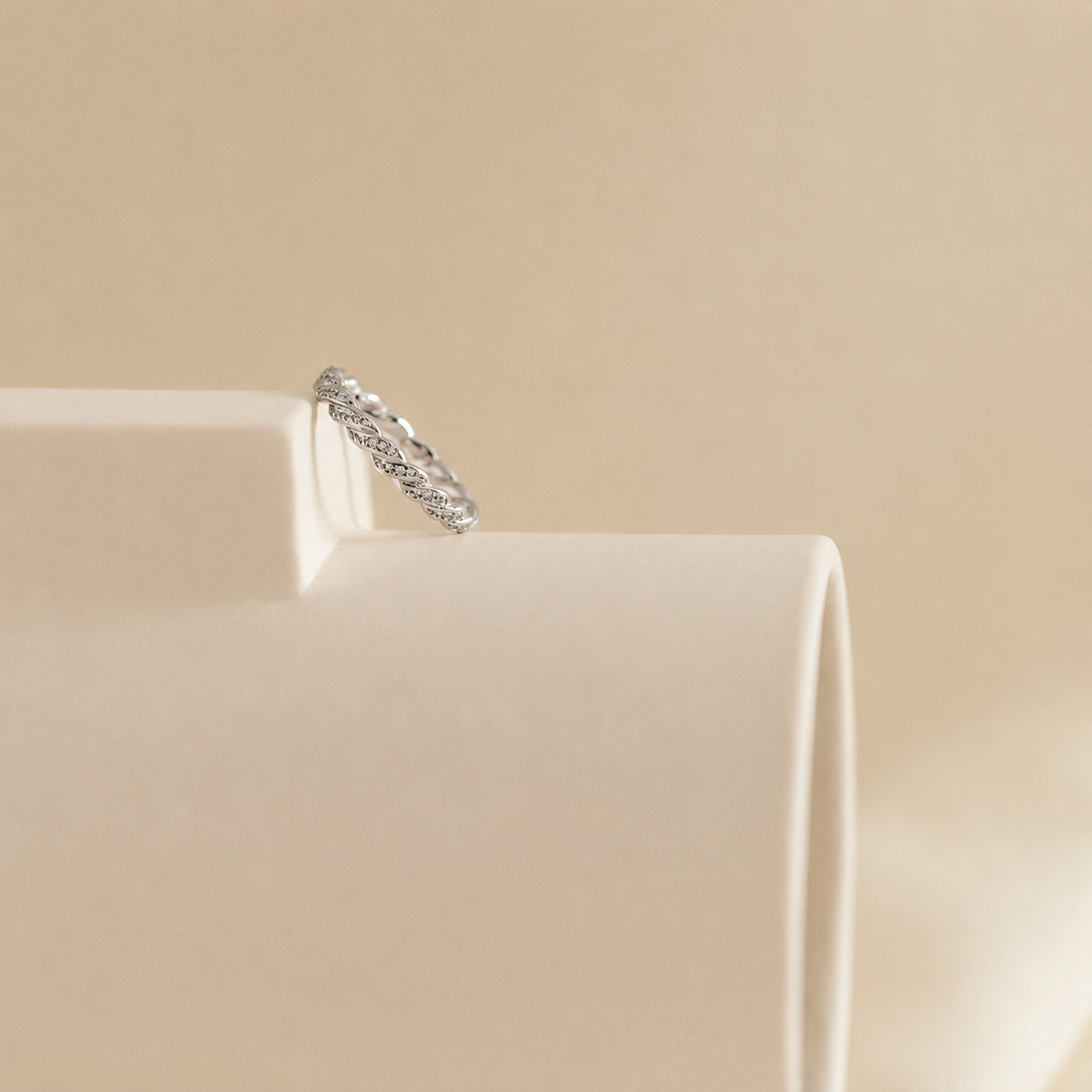 Twist Diamond Ring
