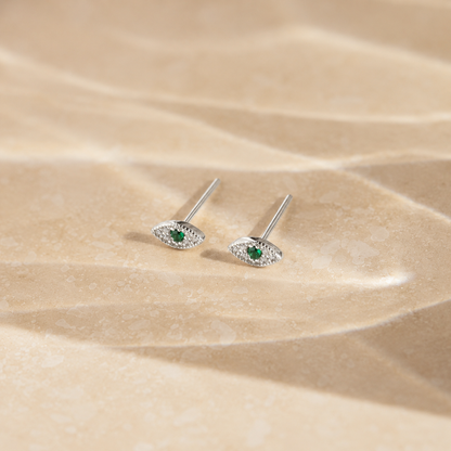Haven Emerald Eye Studs
