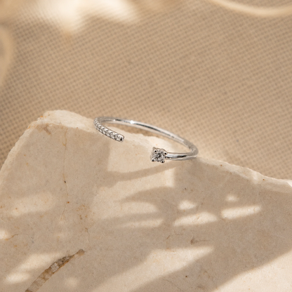 Cecilia Pave Ring