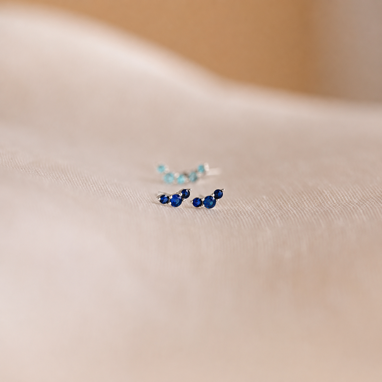 Bella Birthstone Stud Earrings