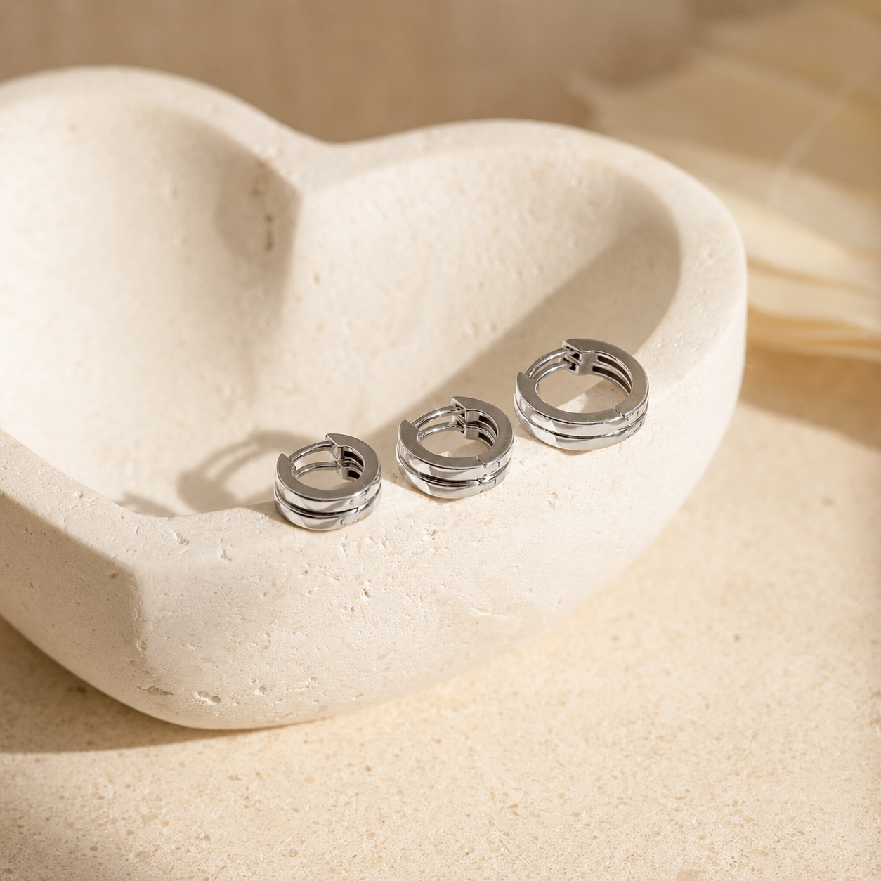 Editor Huggie Earrings