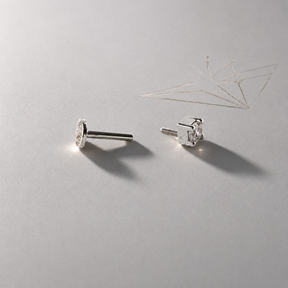 Diamond Flatback Studs