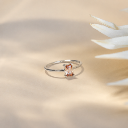 Luxurious Citrine Birthstone Ring for November Birthdays