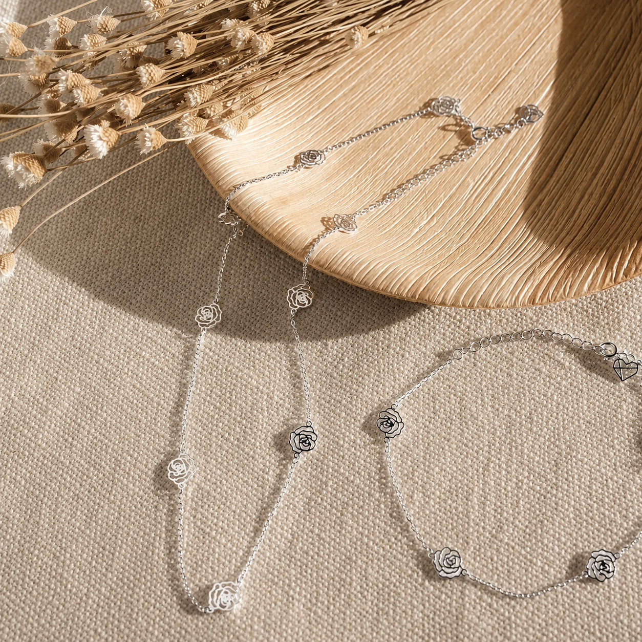 Flower Station Necklace