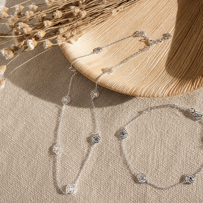 Flower Station Necklace