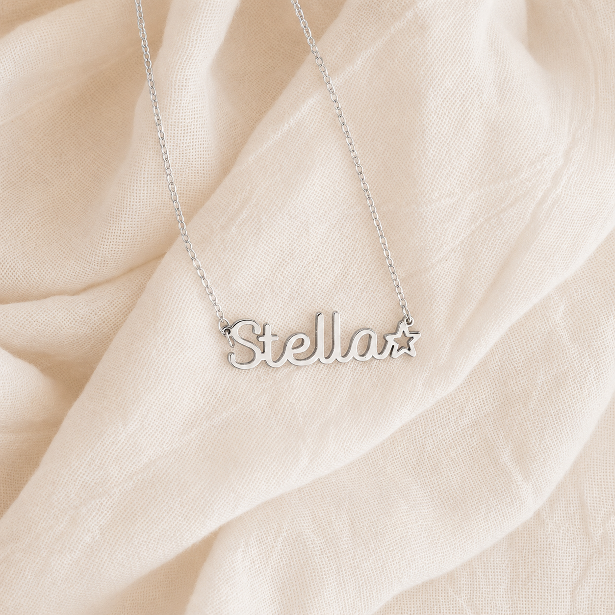 Maine Kid's Name Necklace