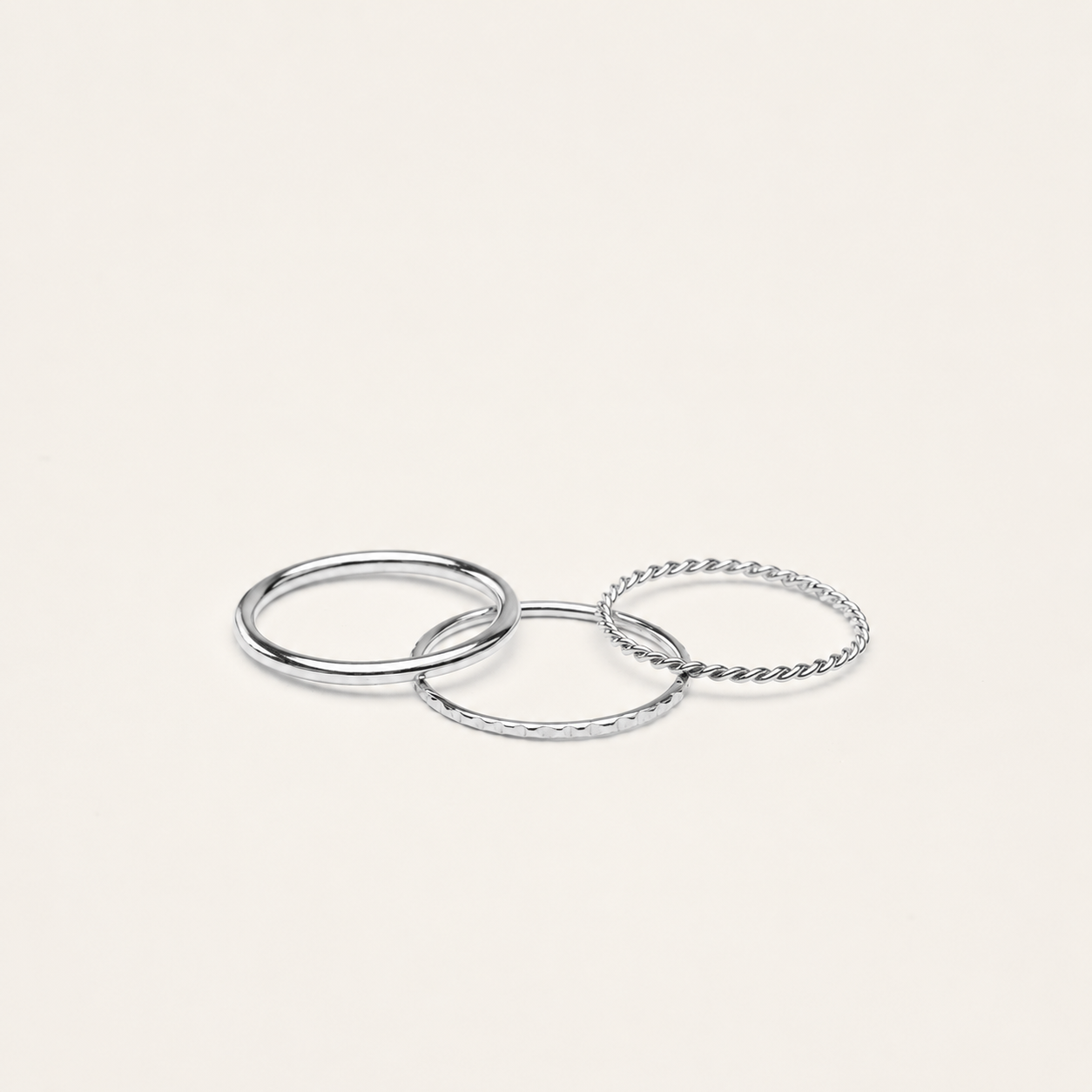 The Thin Stacking Rings Set