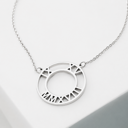 Roman Numerals Necklace