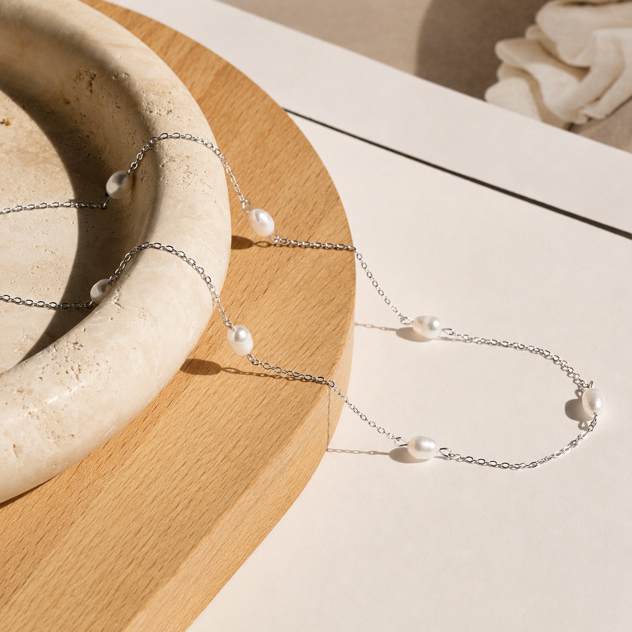 Anna Pearl Necklace