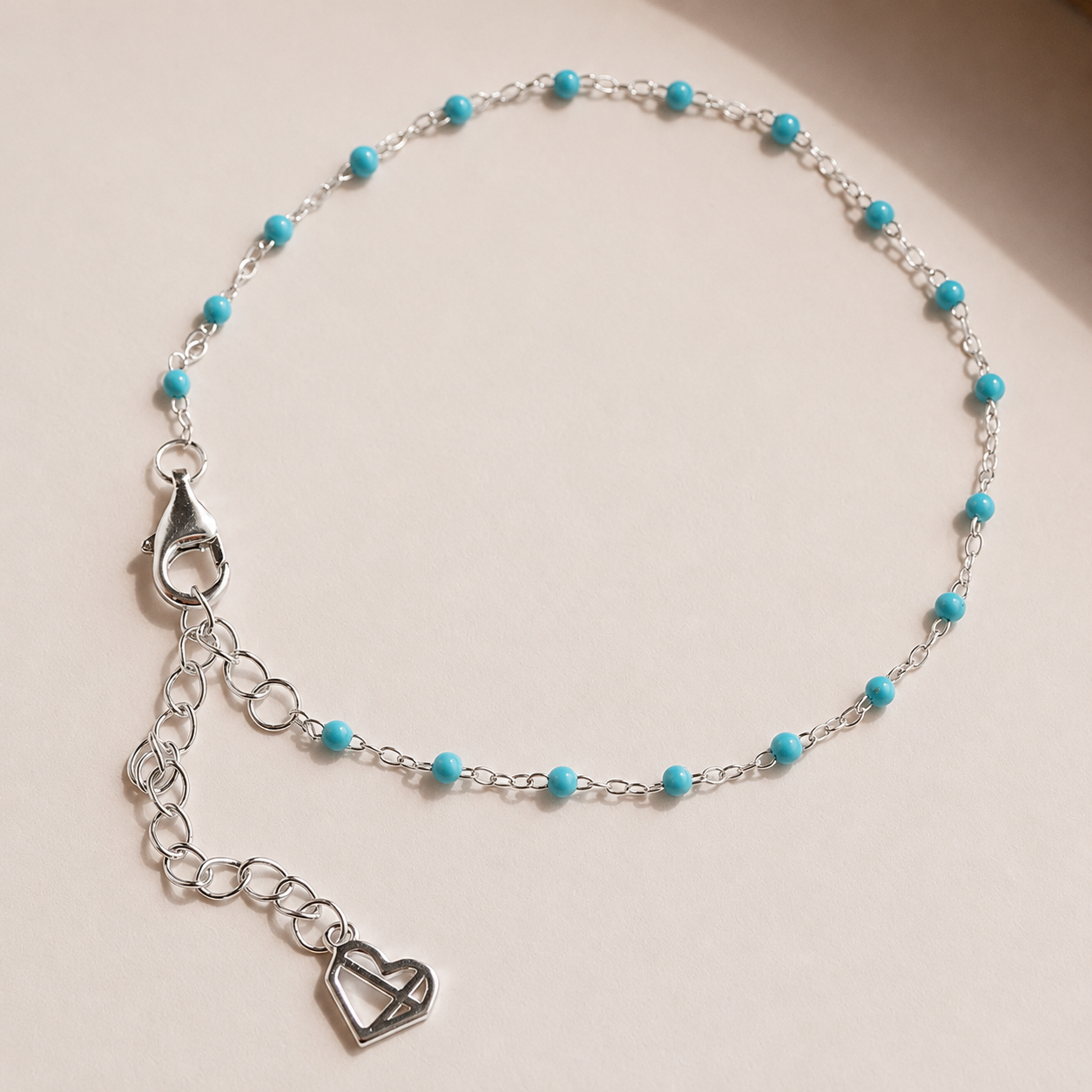Turquoise Beaded Bracelet