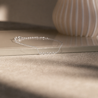 Dainty Tiny Name Bracelet