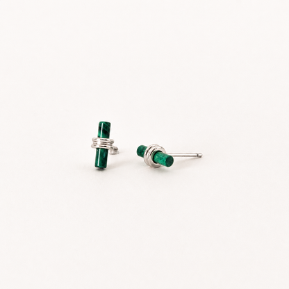 Spark plug on a white background