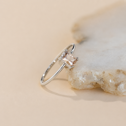 Luxurious Citrine Birthstone Ring for November Birthdays