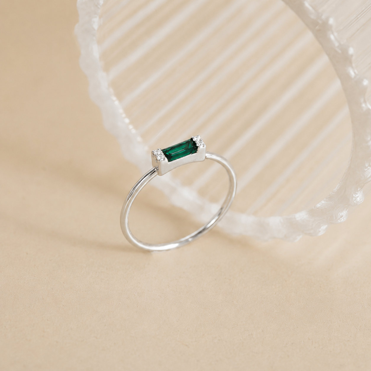 Empire Emerald Ring