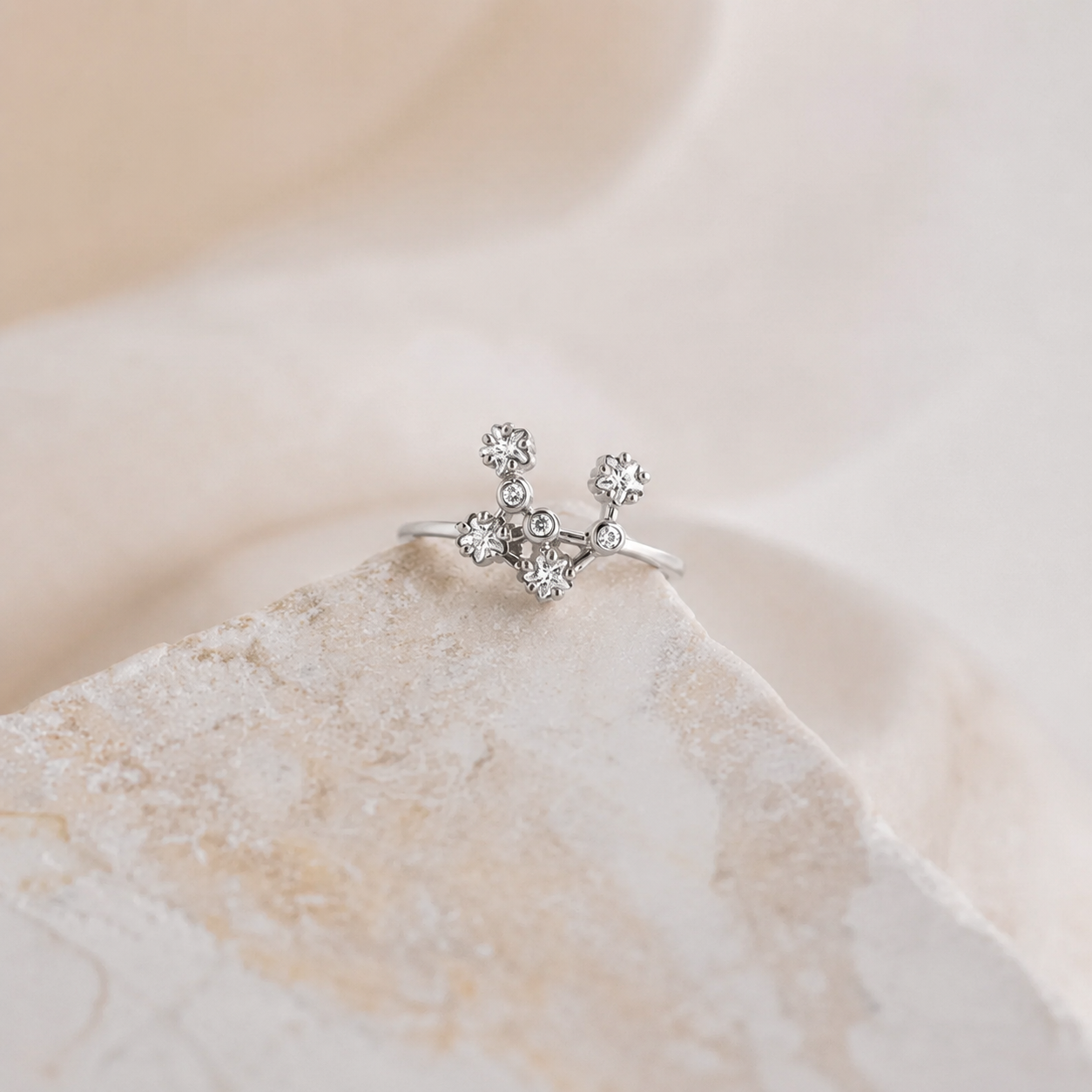 Diamond Constellation Ring