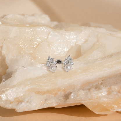 Angelina Pearl Stud Earrings