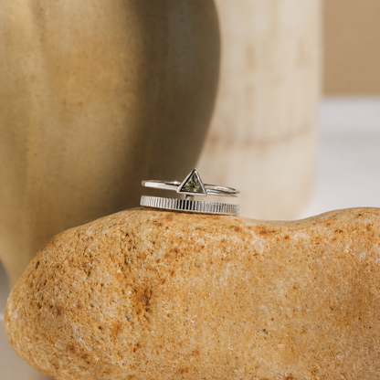 Jaida Peridot Duo Ring