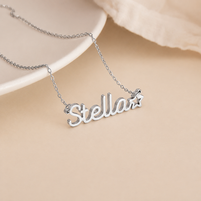 Maine Kid's Name Necklace