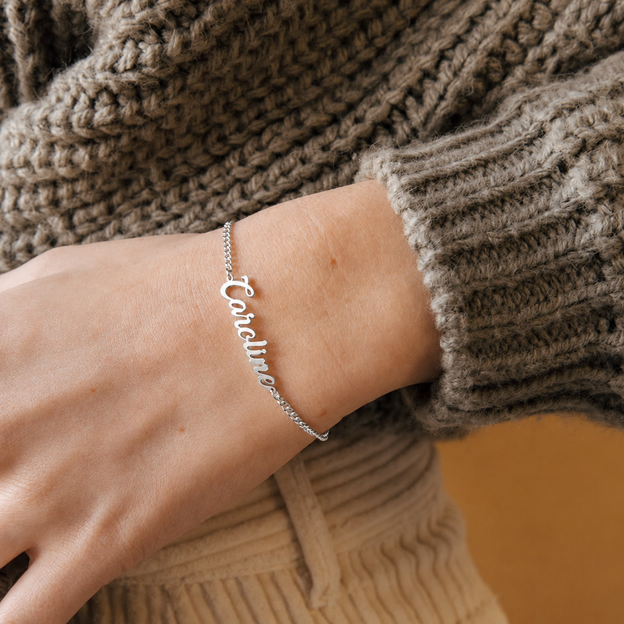Ladybirds Name Curb Bracelet
