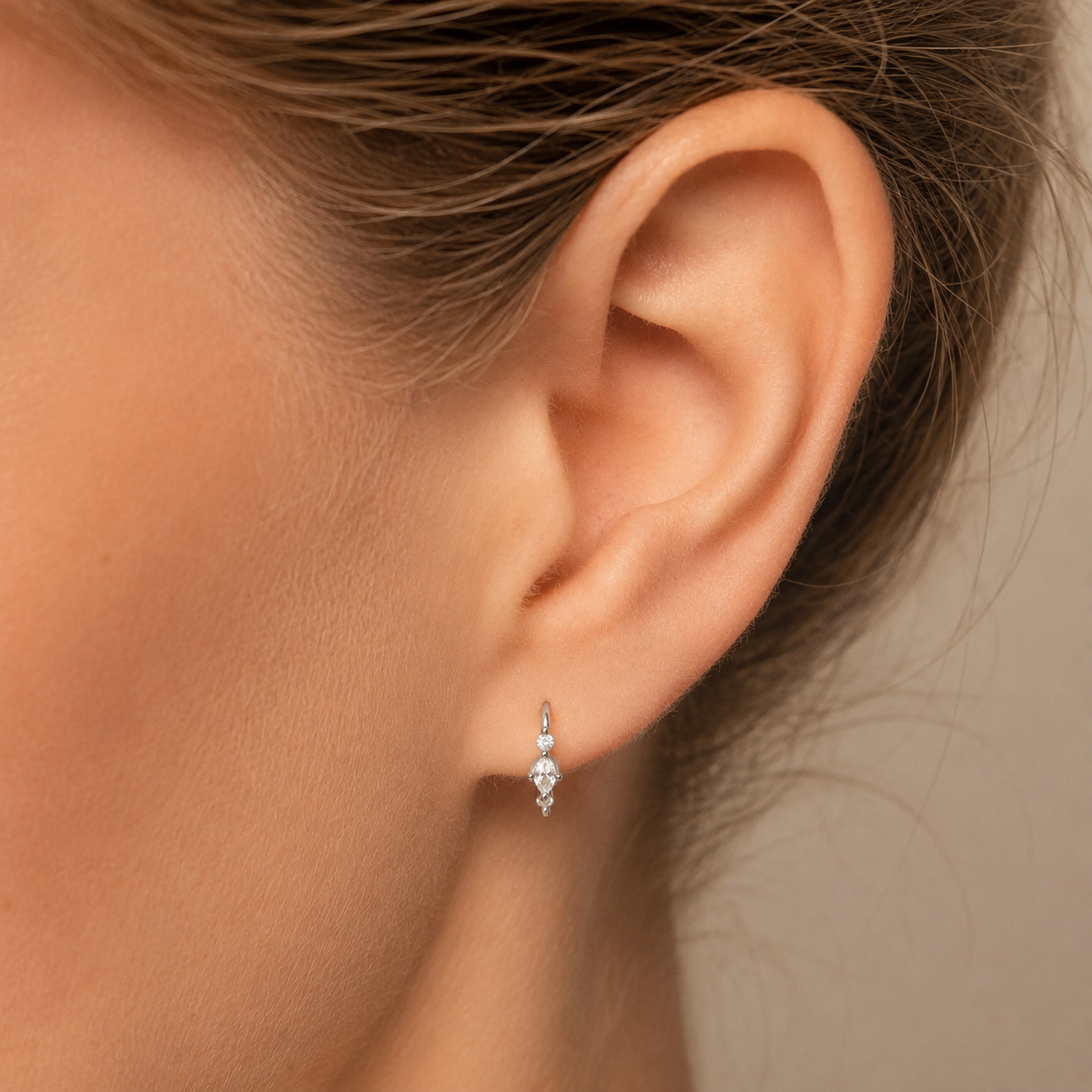 Amaya Diamond Threader Earrings