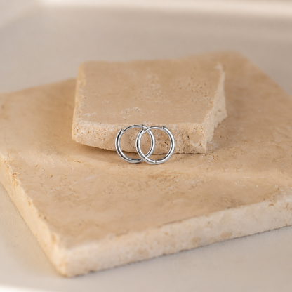 Small Bold Hoops
