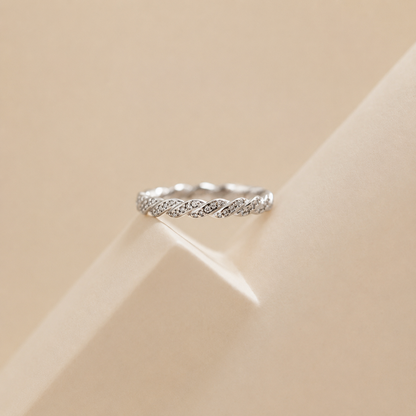 Twist Diamond Ring