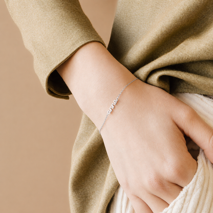 Tiny Name Bracelet