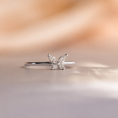 Mariposa Butterfly Promise Ring