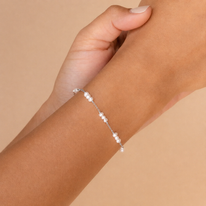 Hali Pearl Station Bracelet