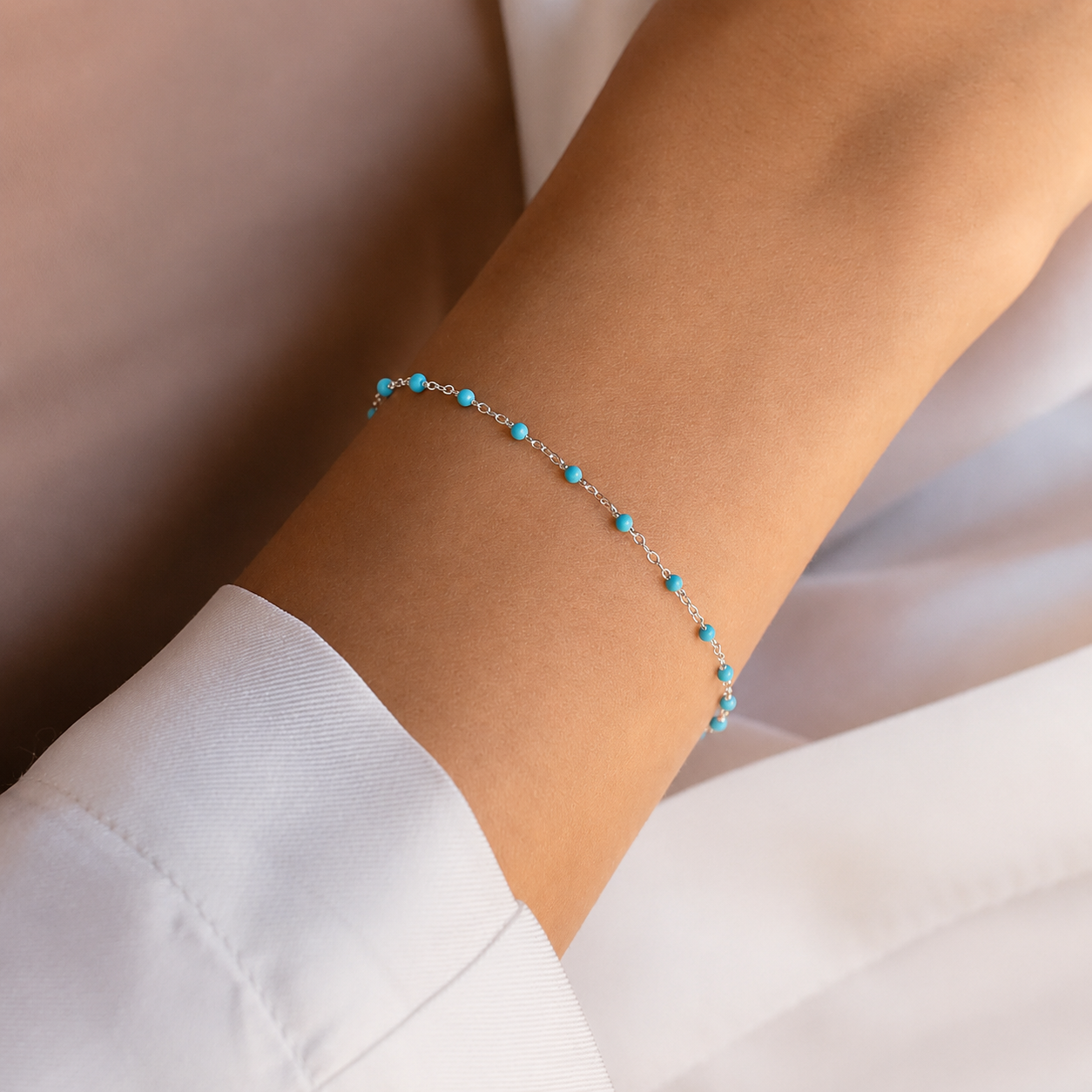 Turquoise Beaded Bracelet