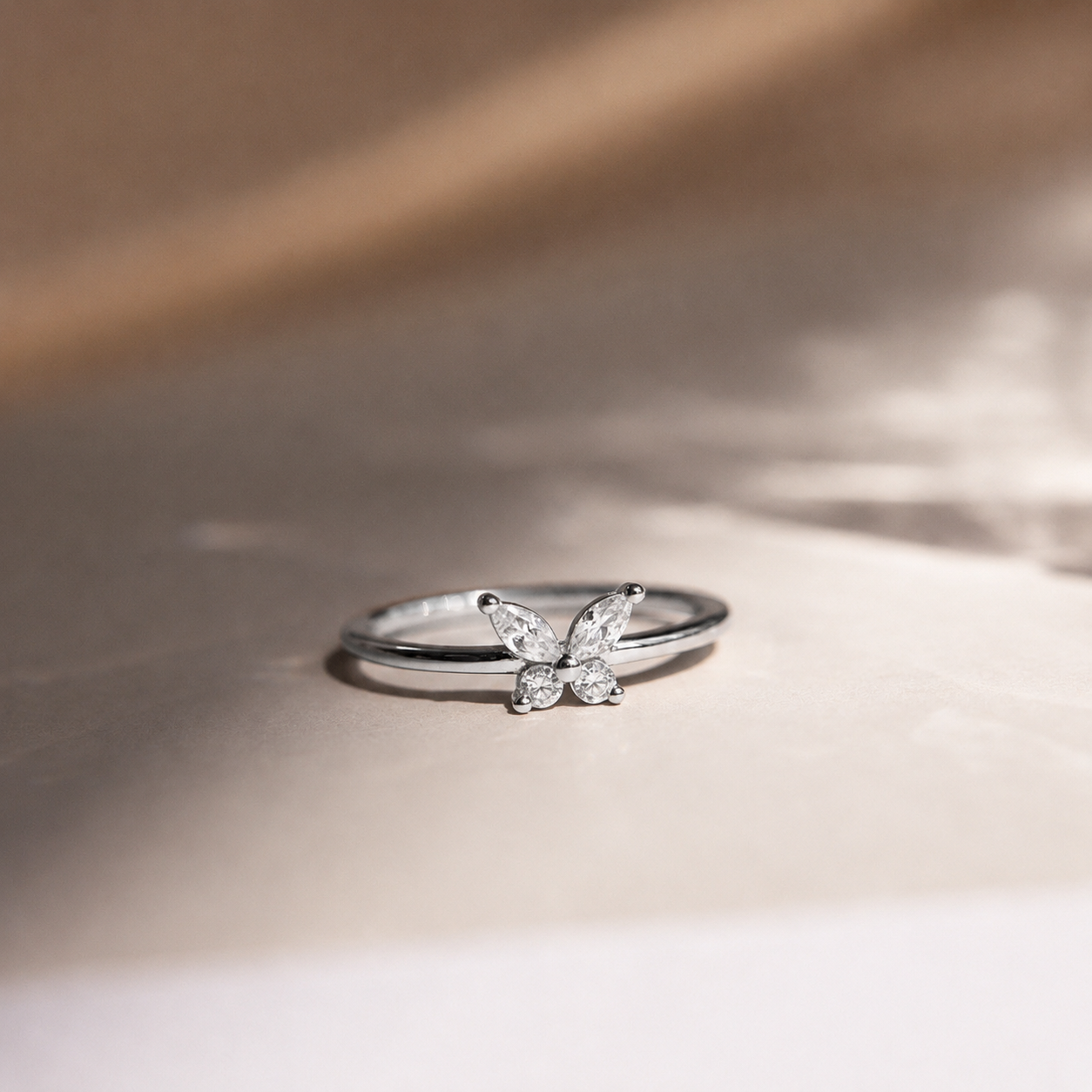 Mariposa Butterfly Promise Ring
