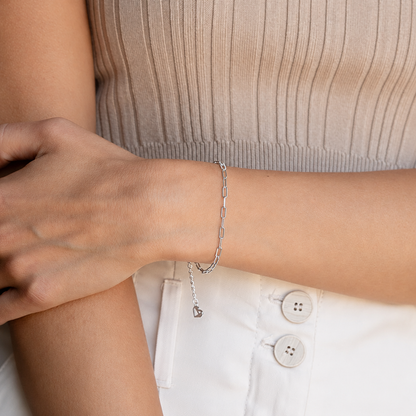 Paperclip Chain Bracelet