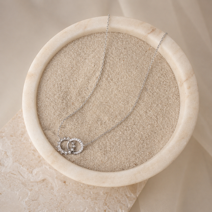Sun & Moon Eternity Necklace