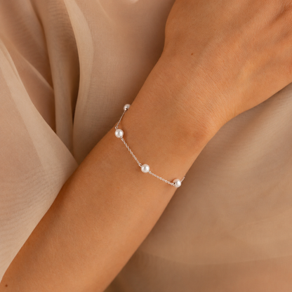 Pearl Station Bracelet